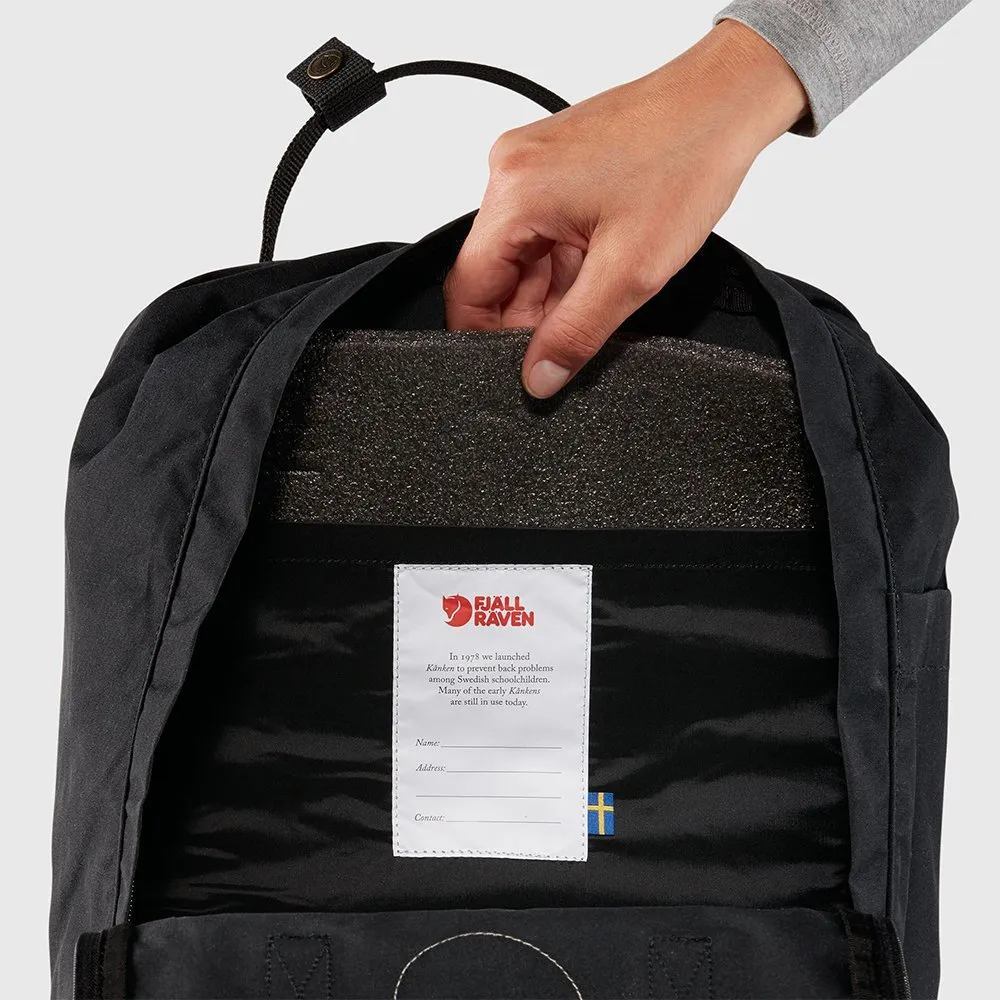 Рюкзак Fjallraven Kanken Laptop 17 Black (550) - фото 5