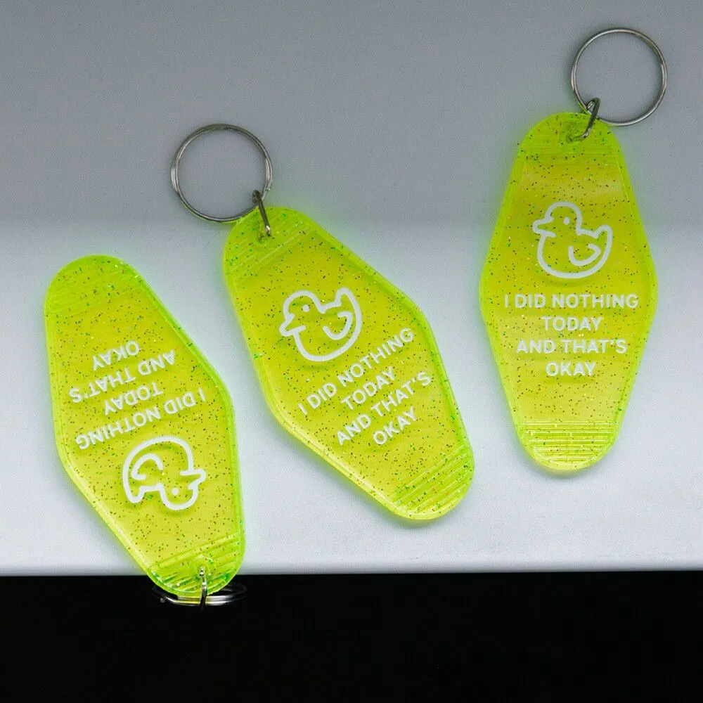 Брелок на ключи Friend Function That`s okay зеленый - фото 2
