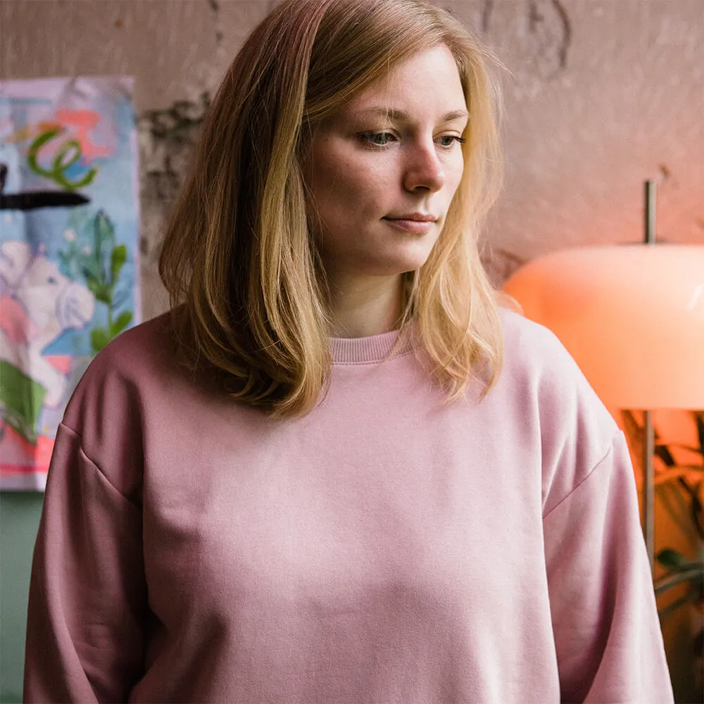 Базовый свитшот Friend Function пыльно-розовый - фото 5