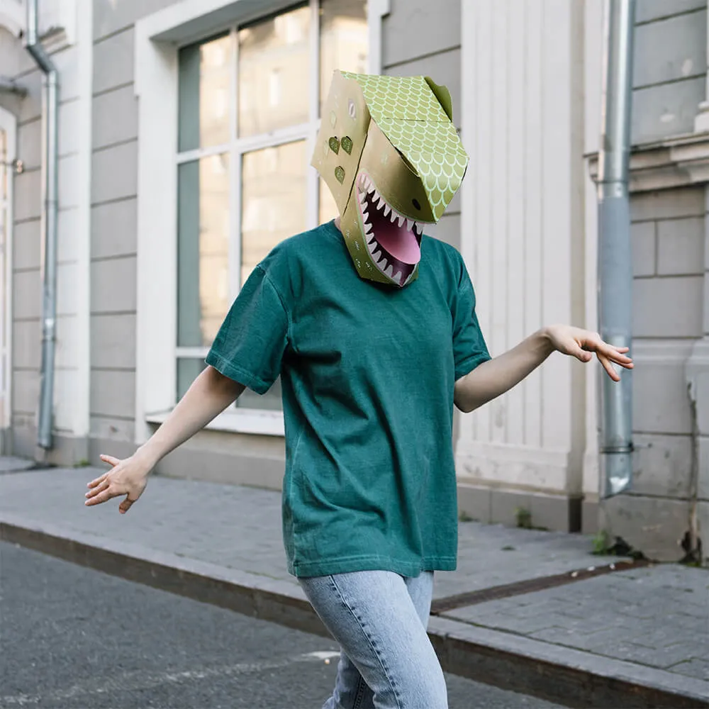 Сборная голова Динозавра REX - фото 8