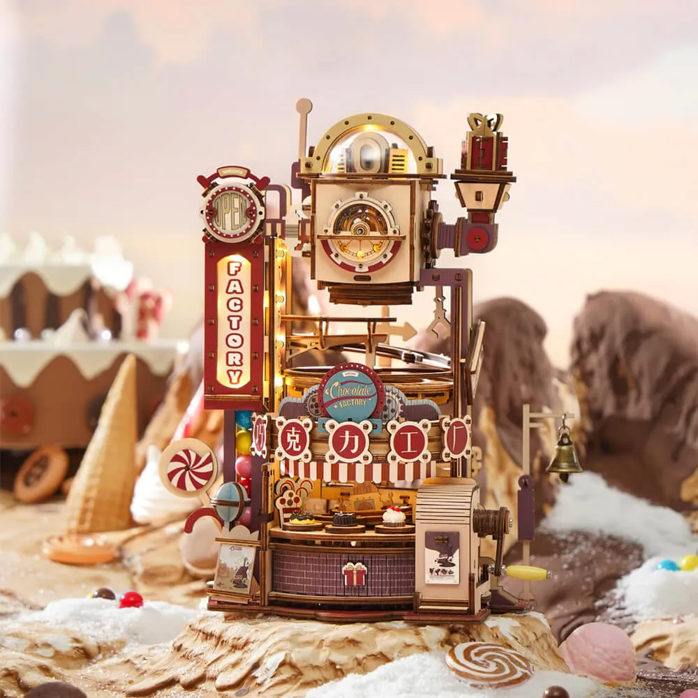 3D-пазл Robotime Chocolate Factory - фото 6