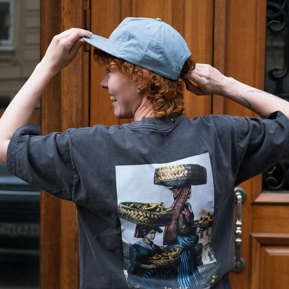 Футболка Akomplice Buttons Tee Vintage Black - фото 3