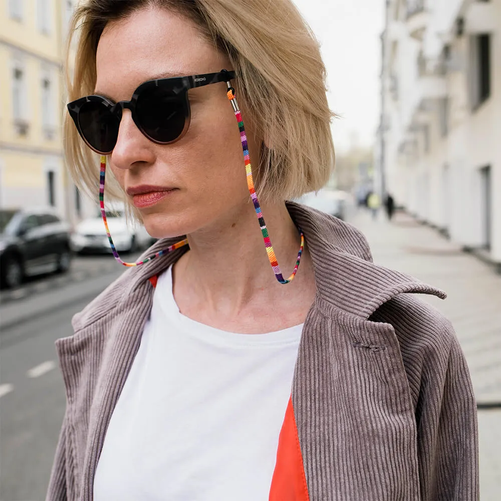 Цепочка для очков цветная - фото 4