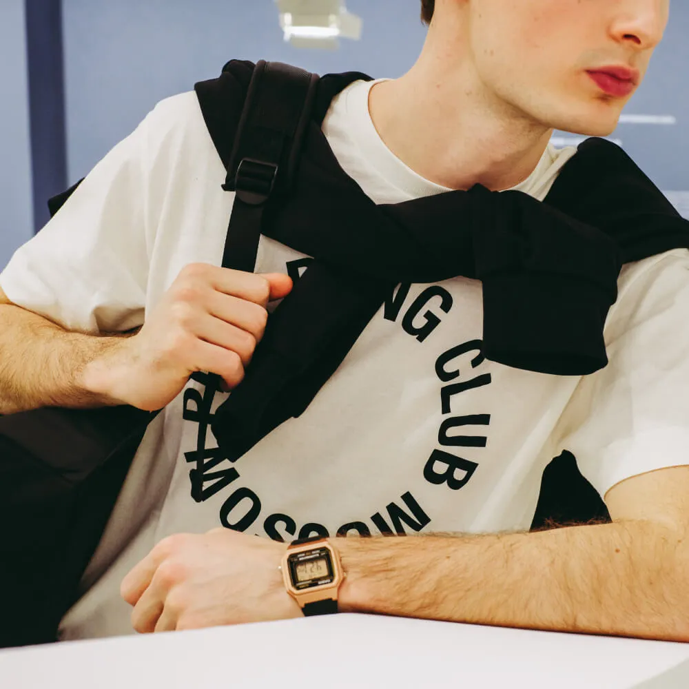 Футболка Ping Pong Club Moscow белая big logo - фото 6