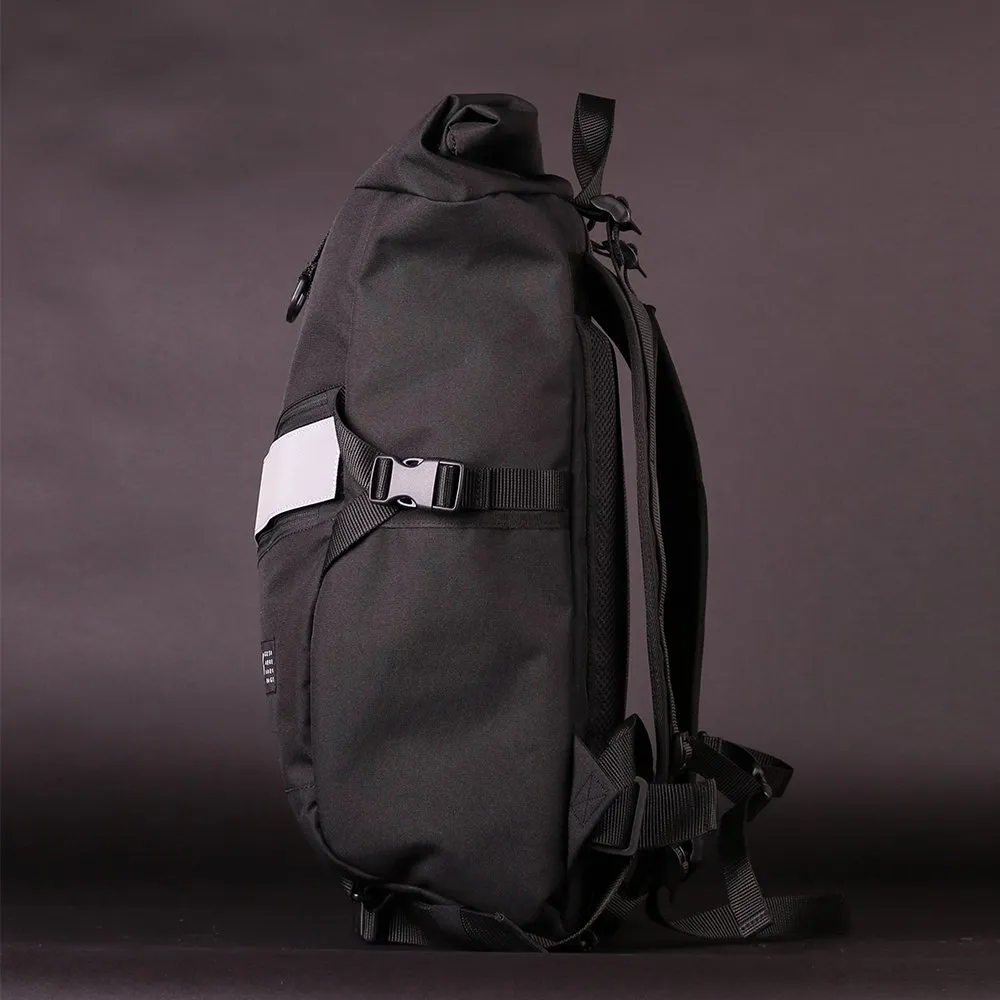 Рюкзак GO Technic Rolltop M черный - фото 6