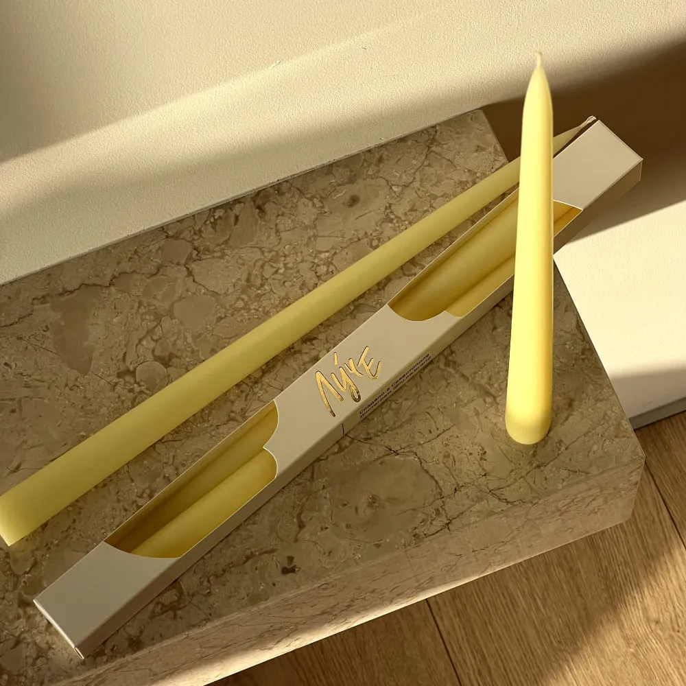 Набор из двух столовых свечей Луче (разные цвета) - фото 7