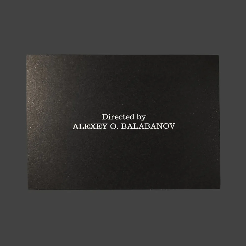 Открытка Подписные Издания Directed by Alexey O. Balabanov - фото 5