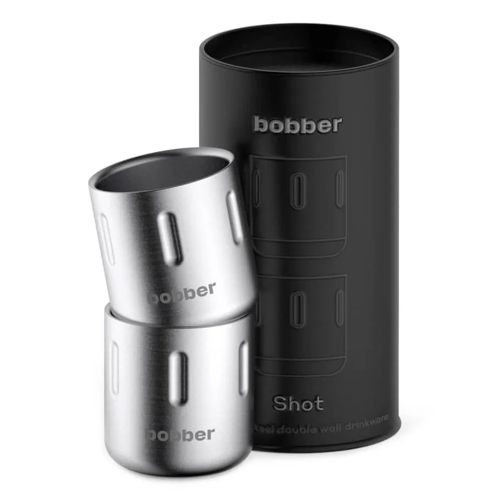 Набор шотов bobber 100 мл матовая сталь - фото 1