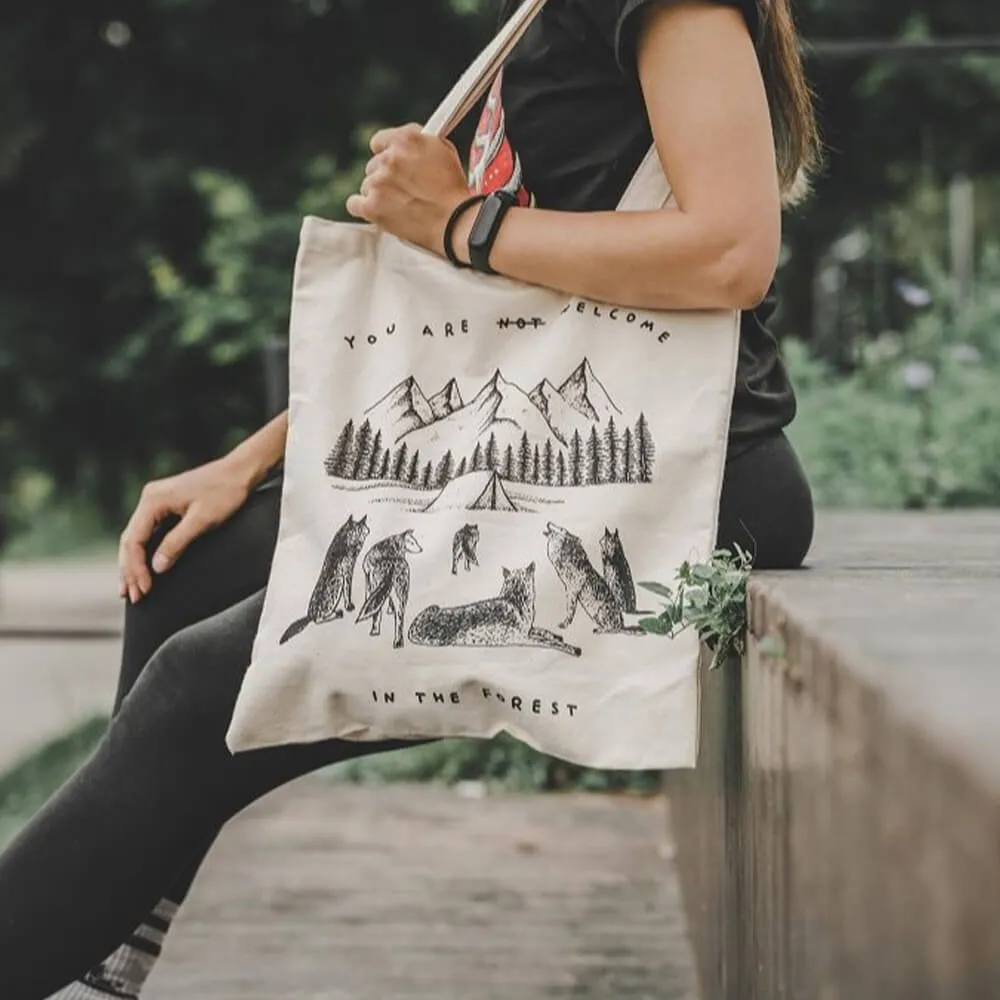 Шоппер Barking Store You are not welcome белый - фото 1