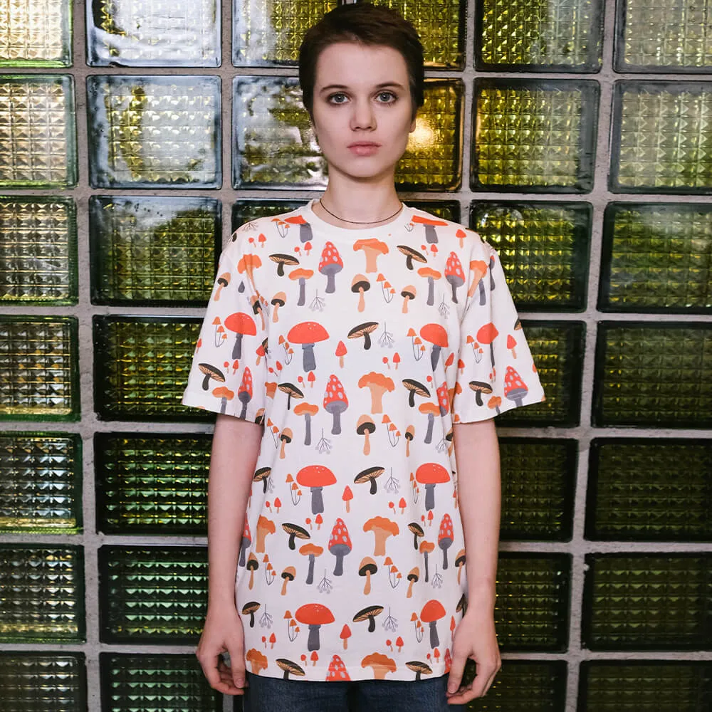 Футболка Friend Function Грибная белая - фото 11