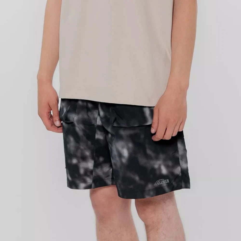 Шорты Elliker Sayer Belt Tech Shorts Graphite - фото 1