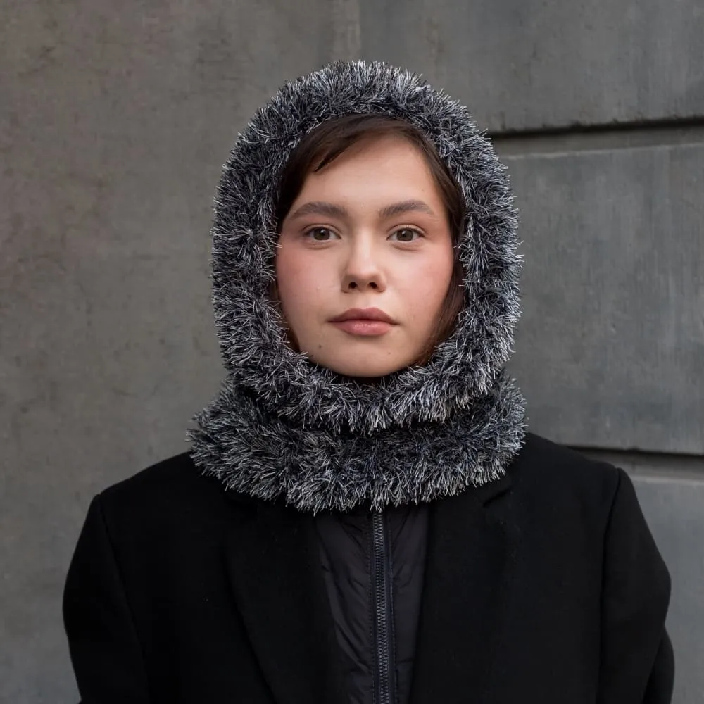 Капюшон CHECK YA HEAD серый Т1922/217 - фото 1