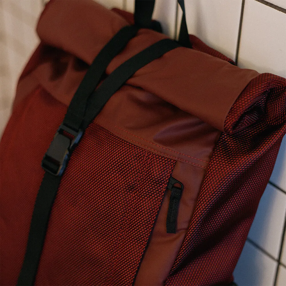 Рюкзак EASTPAK Tecum Roll Cnnct Burgundy - фото 3