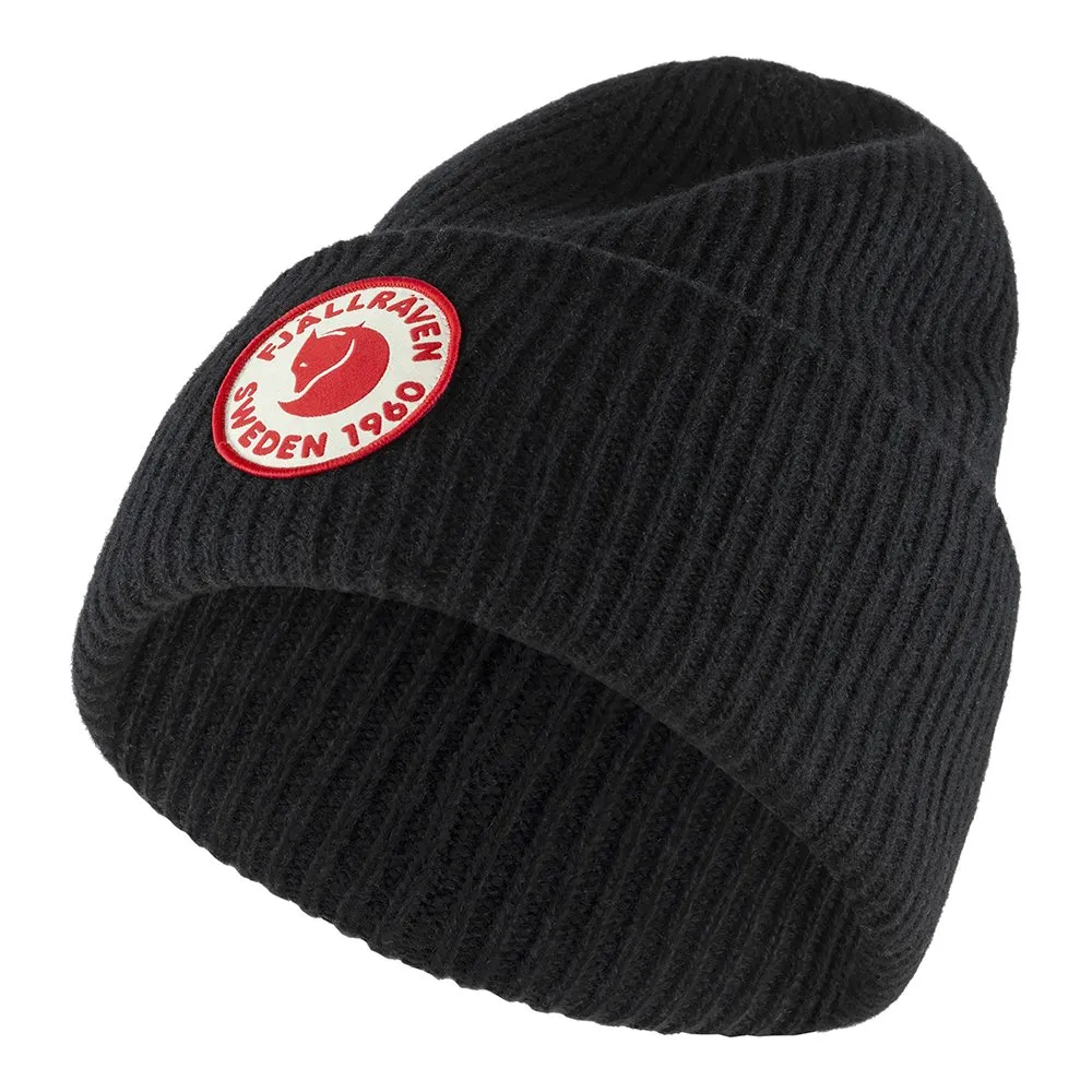 Шапка Fjallraven 1960 Logo Hat Black (550) - фото 1