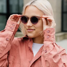 Очки Komono Lulu Metal Blush Rose Gold