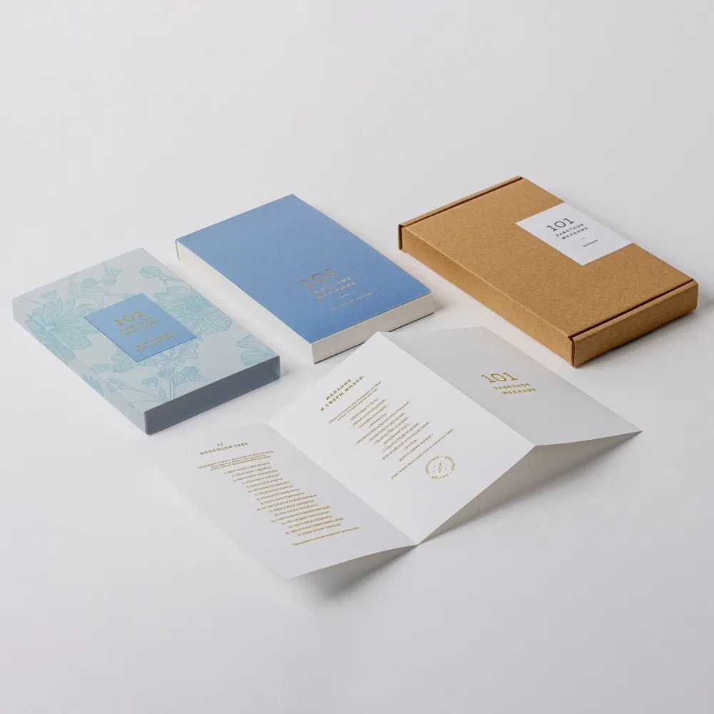 Блокнот 101 заветное желание Голубой с обложкой No.6 - фото 7