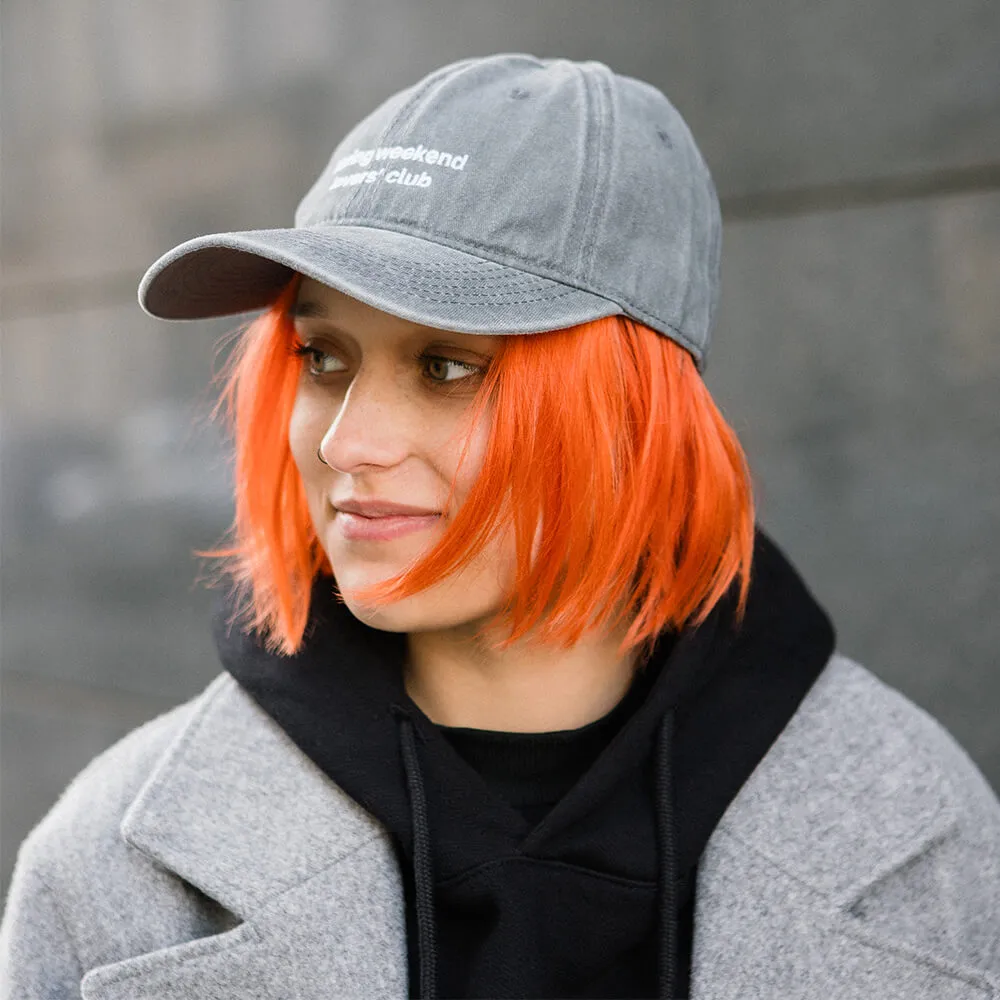 Бейсболка Faded с вышивкой boring weekend lovers' club - фото 5