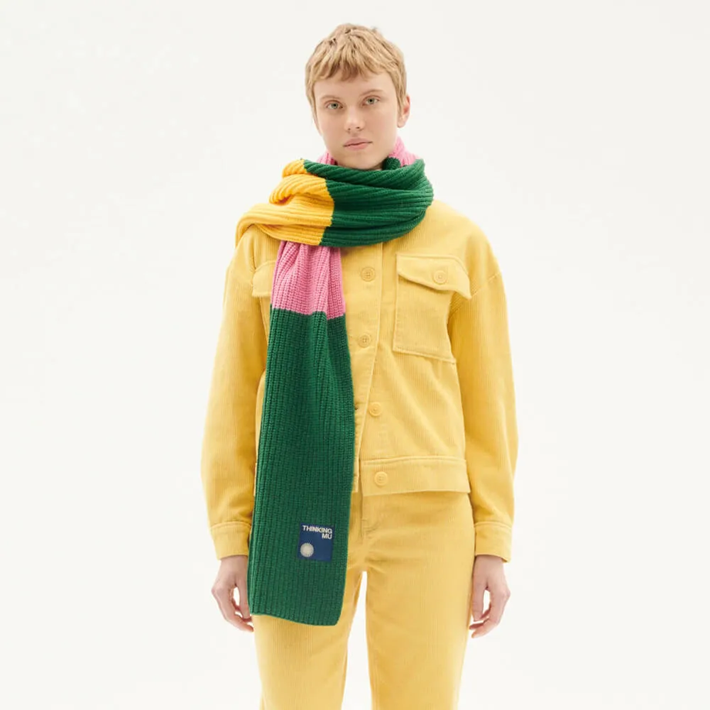 Шарф Thinking Mu Ghede Art Yellow - фото 7