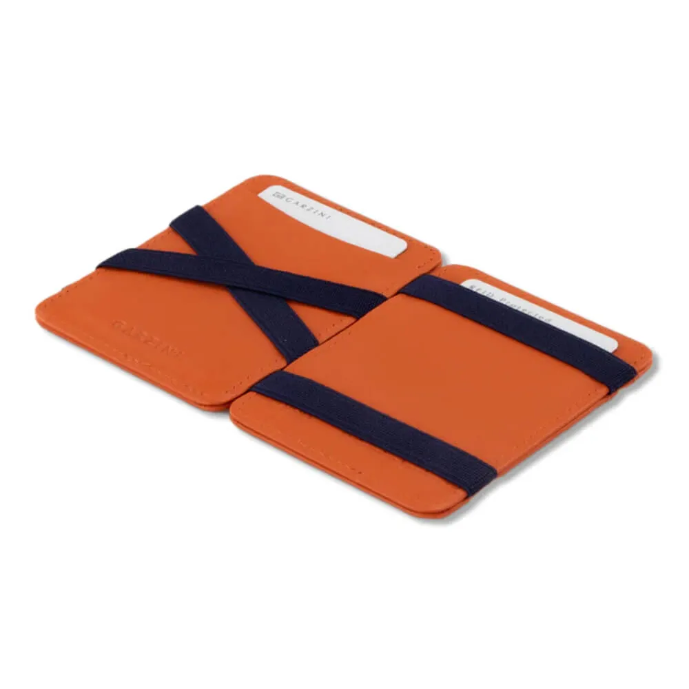 Волшебный кошелек Garzini Magic Wallets оранжево-синий - фото 5