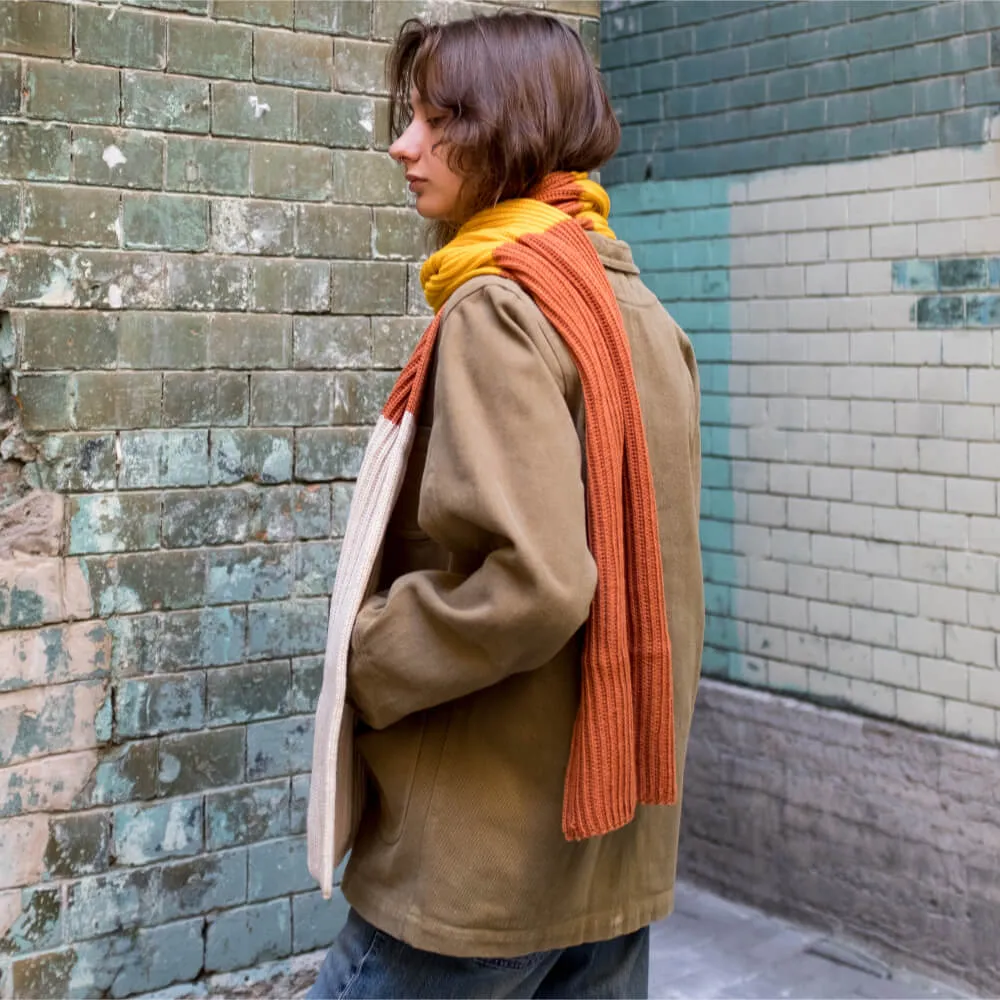 Вязаный шарф Friend Function Оранжевый - фото 16