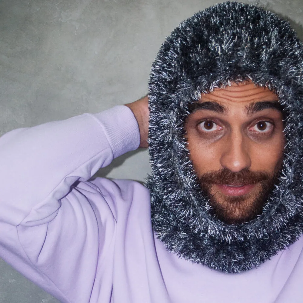 Капюшон CHECK YA HEAD серый Т1922/217 - фото 23