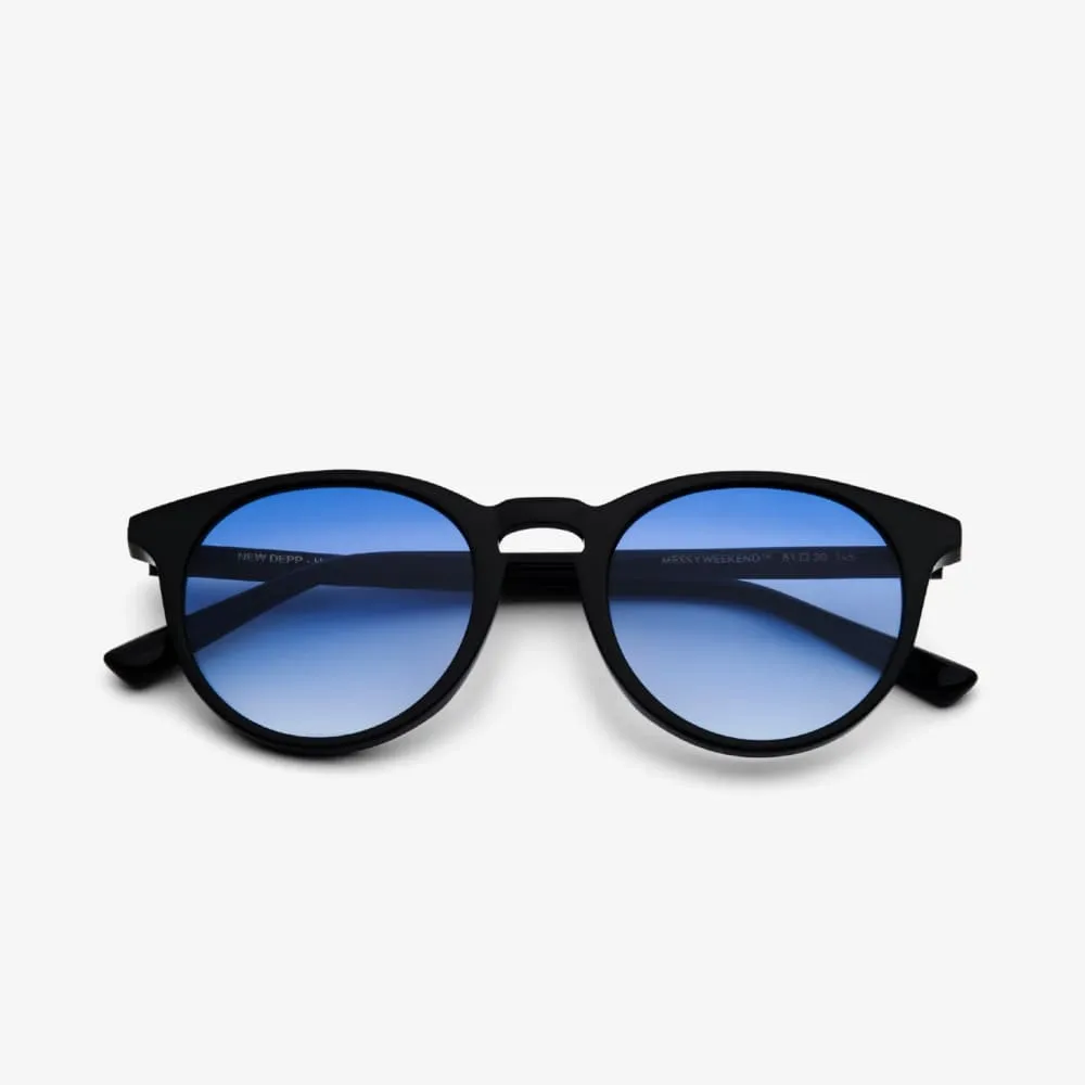 Очки MESSYWEEKEND New Depp Black Gradient Blue - фото 8