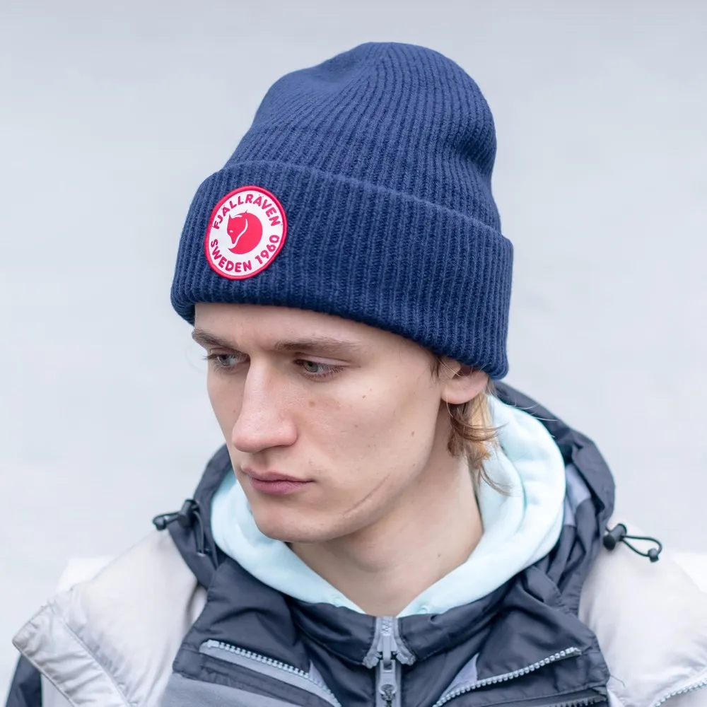 Шапка Fjallraven 1960 Logo Hat Navy (560) - фото 5