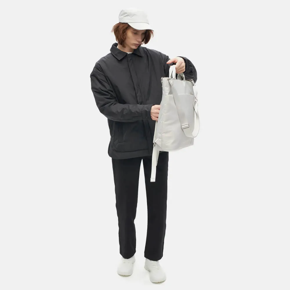 Сумка-рюкзак SHU светло-серый - фото 6