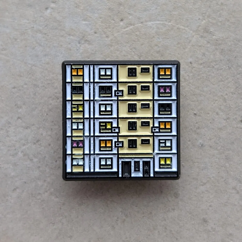 Значок Friend Function Панельки - Серия П-44 (бежевый) - фото 4