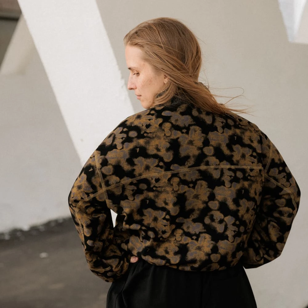 Куртка Меч REVERSIBLE JACKET FLORAL двухсторонняя  - фото 6