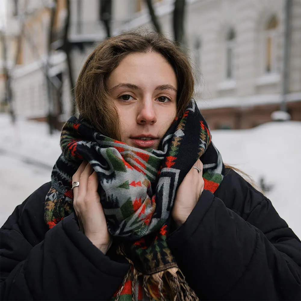 Непальский шарф Лукла - фото 3