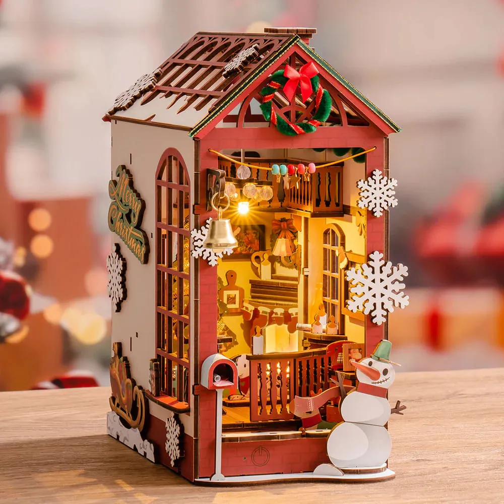 3D-пазл Robotime Christmas Indoor Scene - фото 5