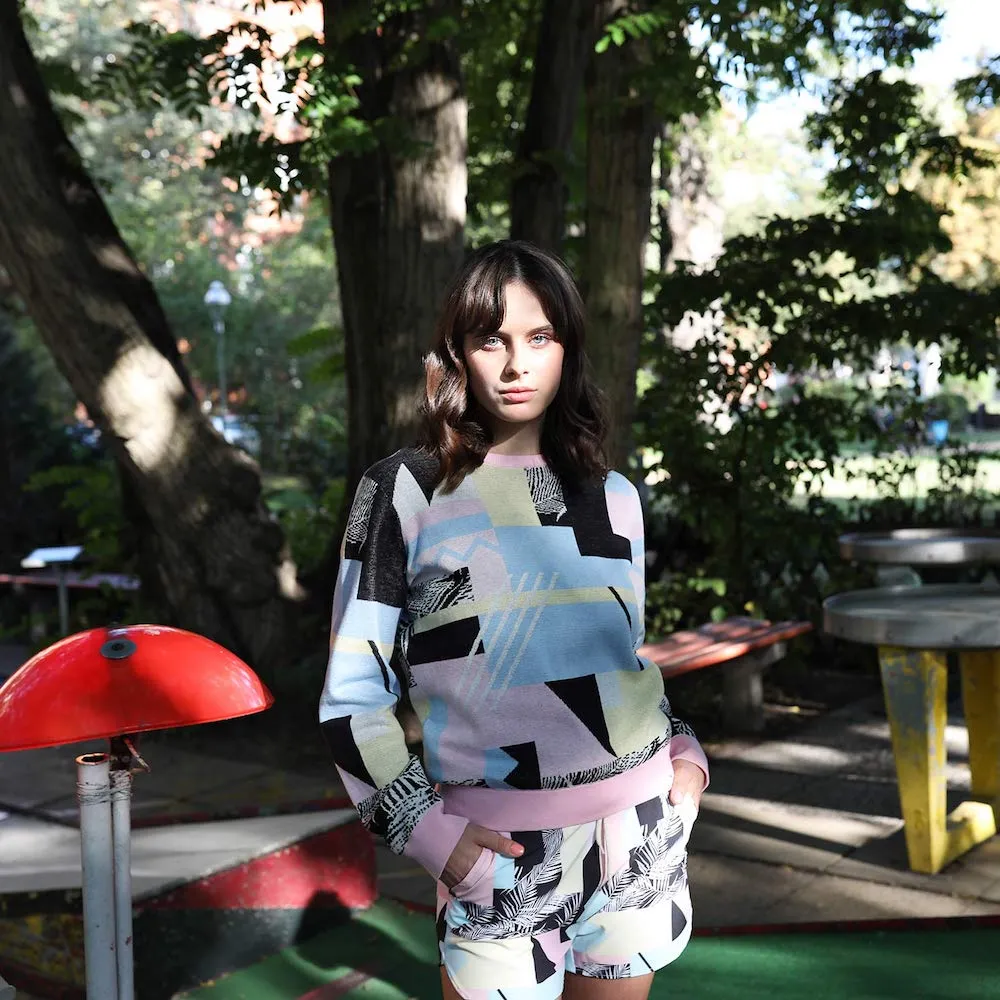 Свитер Iriedaily Funkadelic Knit candy color женский - фото 10