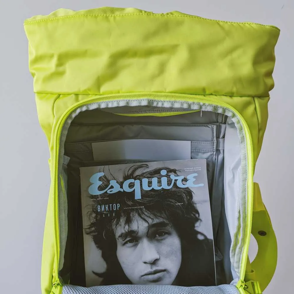 Рюкзак Pinqponq Blok Medium Flash Yellow - фото 10