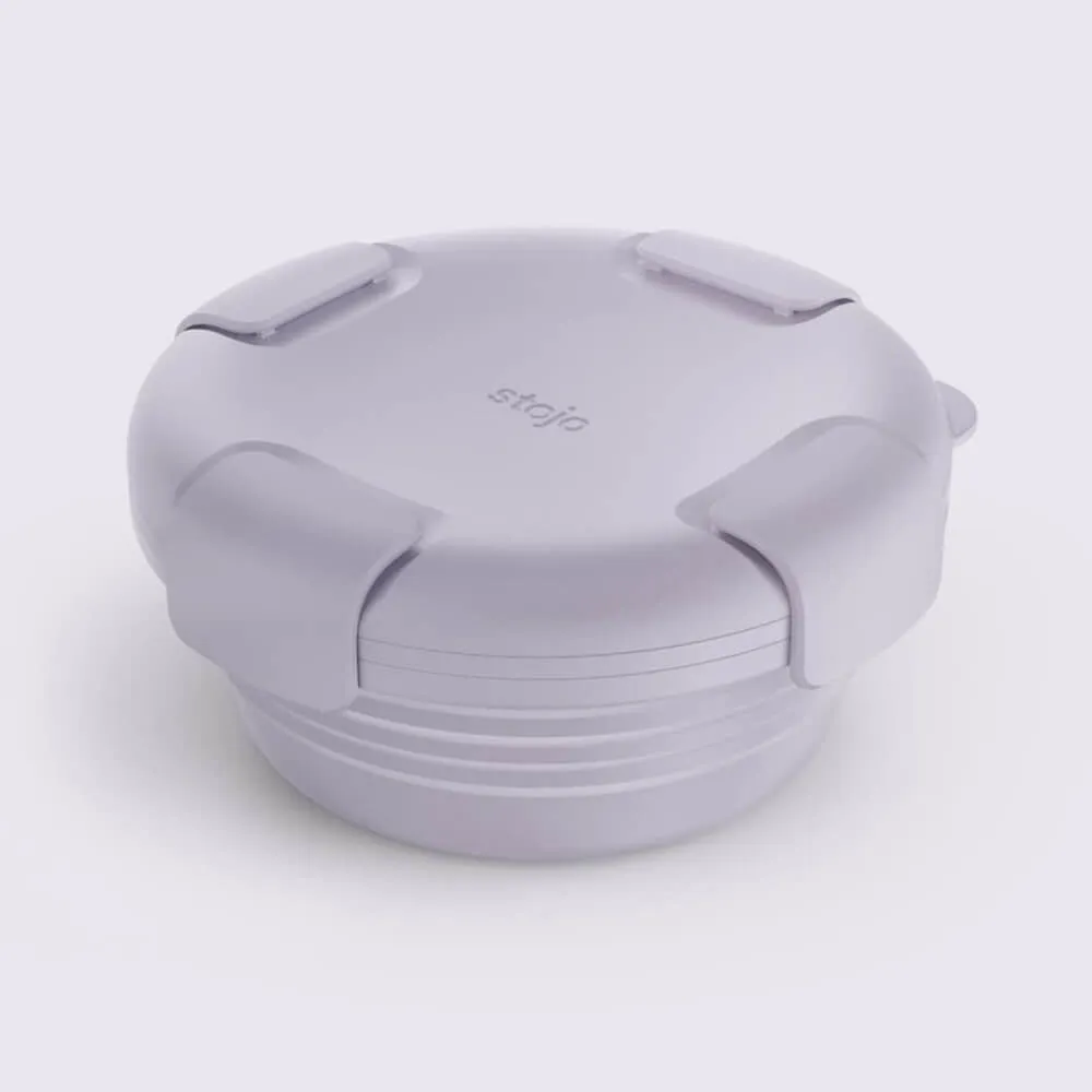 Складной ланч-бокс Stojo Bowl Lilac 1065 мл - фото 4