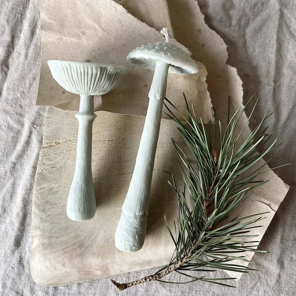 Ароматическая свеча Unification Love Гриб шляпкой вверх белый - фото 5