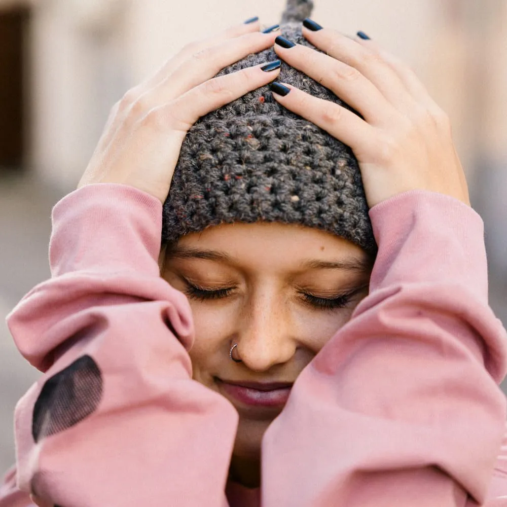 Шапка CHECK YA HEAD серая 2467/153 - фото 9