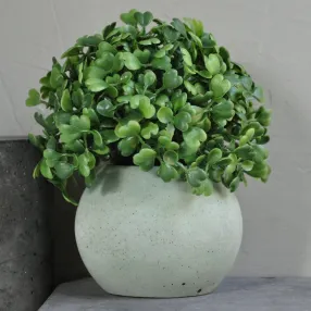 Кашпо CONCRETE COLOR Anika бледный зеленый