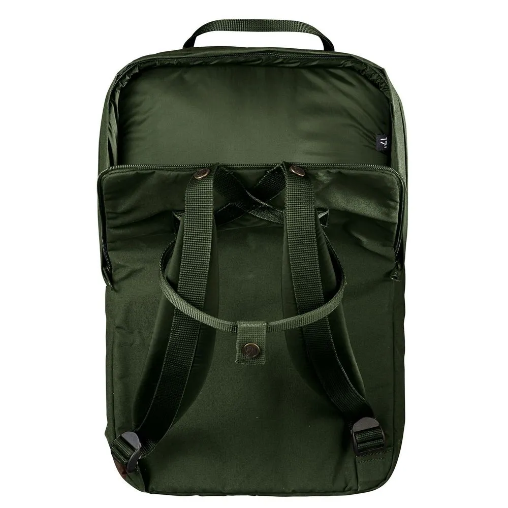 Рюкзак Fjallraven Kanken laptop 17 темно-зеленый (660) - фото 3