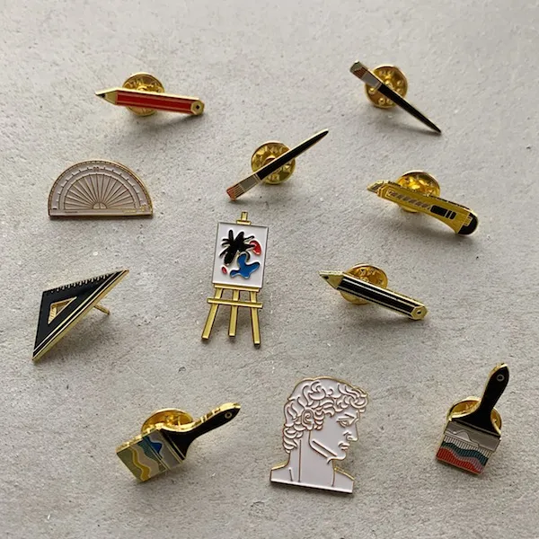 Значок Подписные издания Художественная серия - фото 1