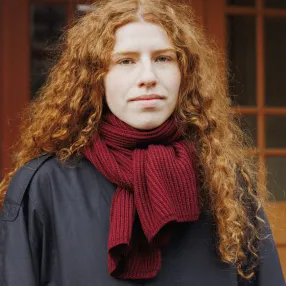 Шарф Kusto Kelp бордовый