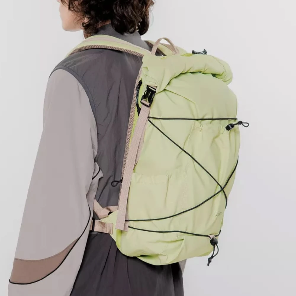 Рюкзак ELLIKER Buckden Roll Top 24/35L Lime - фото 1