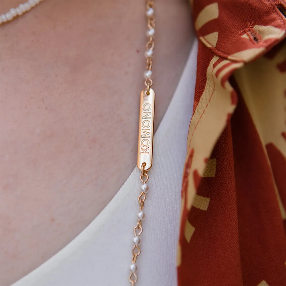 Цепочка для очков Komono Vega Pearl - фото 2