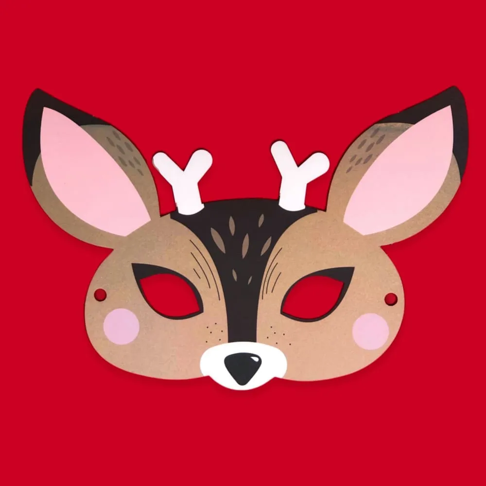 Новогодние маски с животными Подписные Издания - фото 16