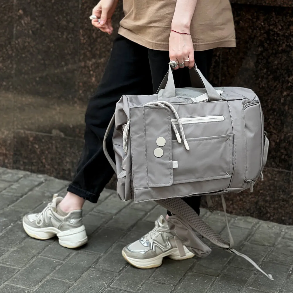 Рюкзак Pinqponq Blok Medium Construct Taupe - фото 23