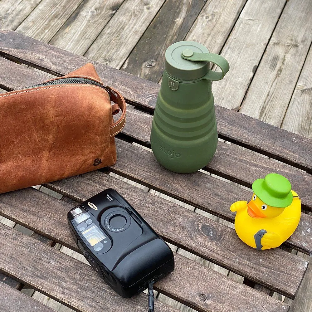 Складная бутылка Stojo Moss 592 мл - фото 6