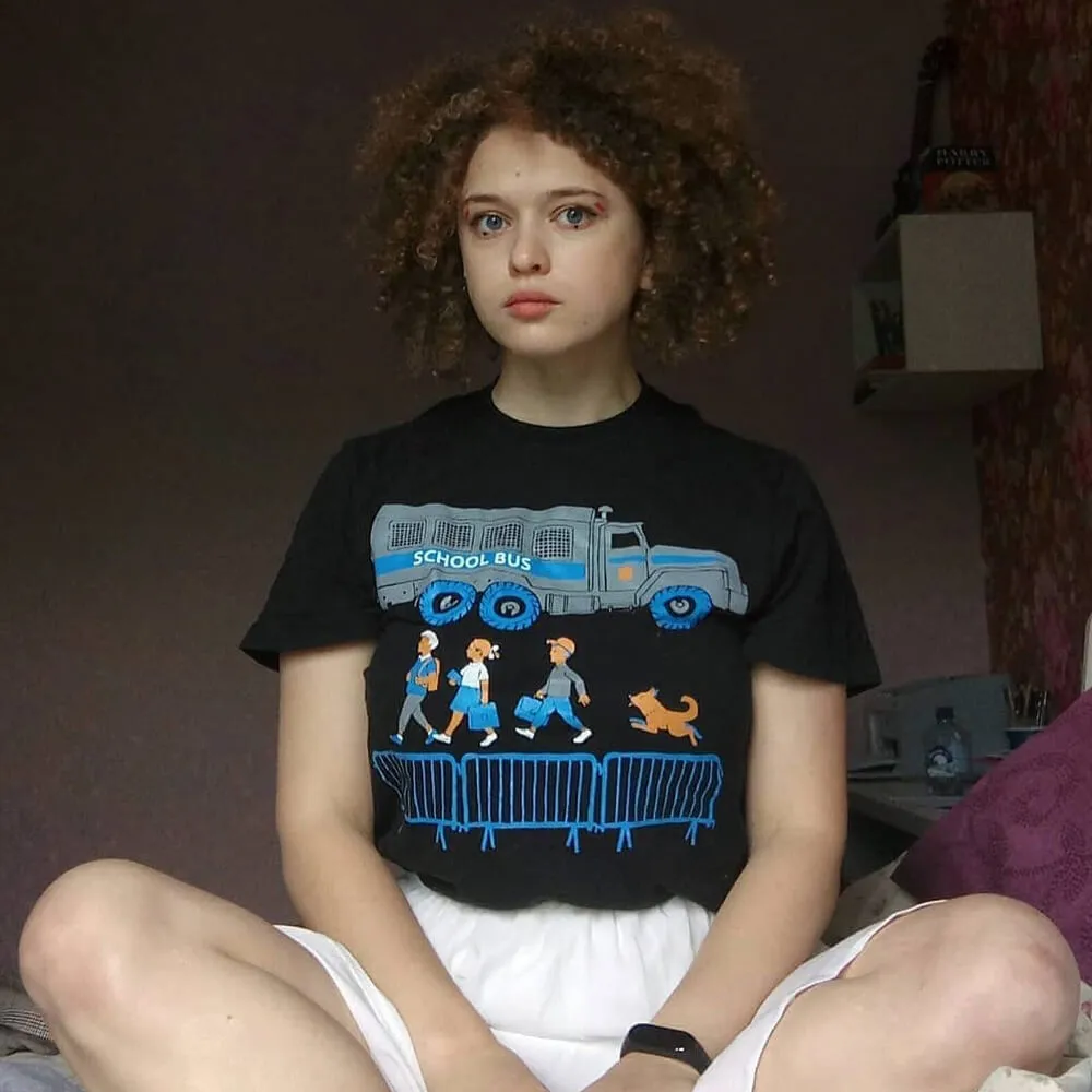 Футболка Barking Store Скулбас женская - фото 5