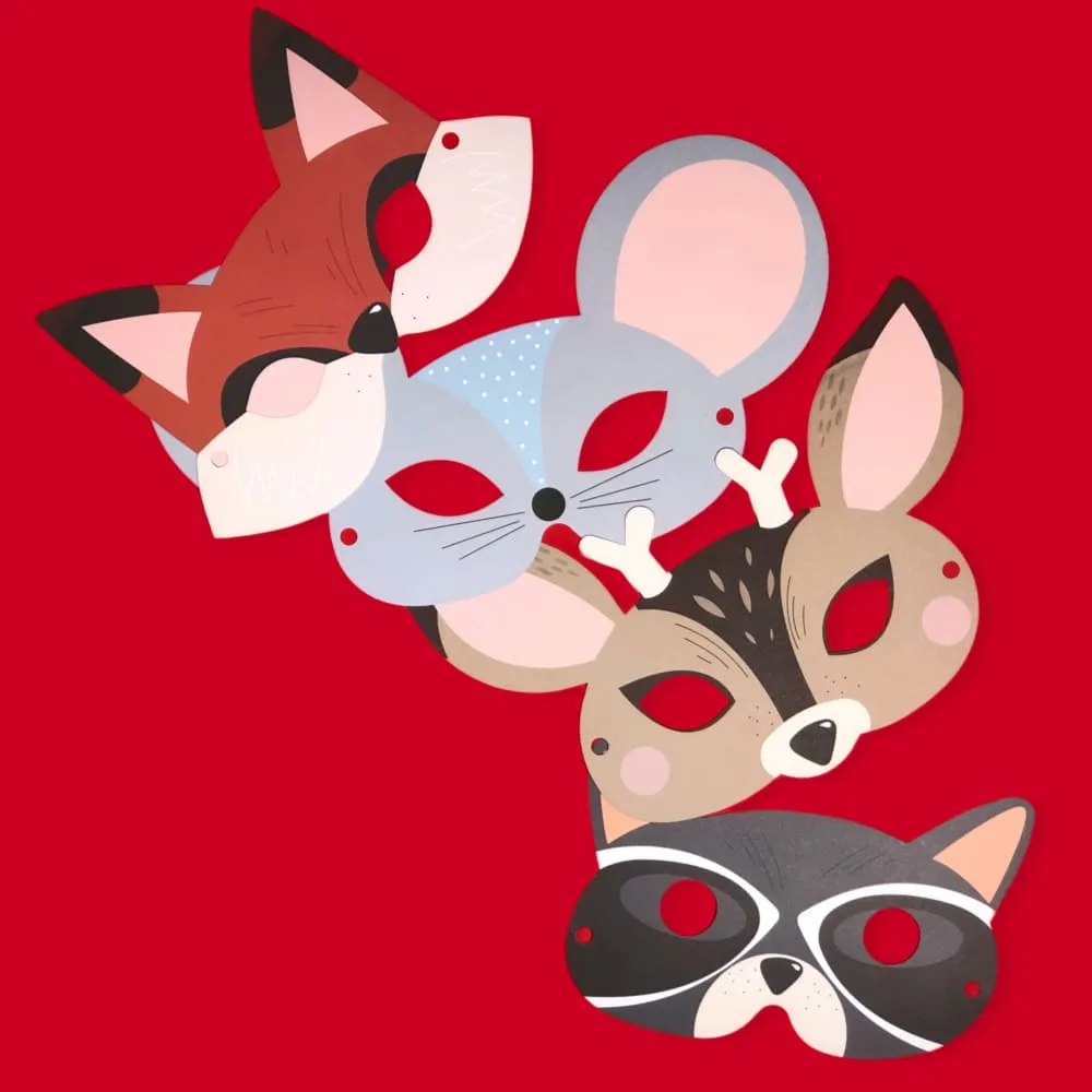 Новогодние маски с животными Подписные Издания - фото 6