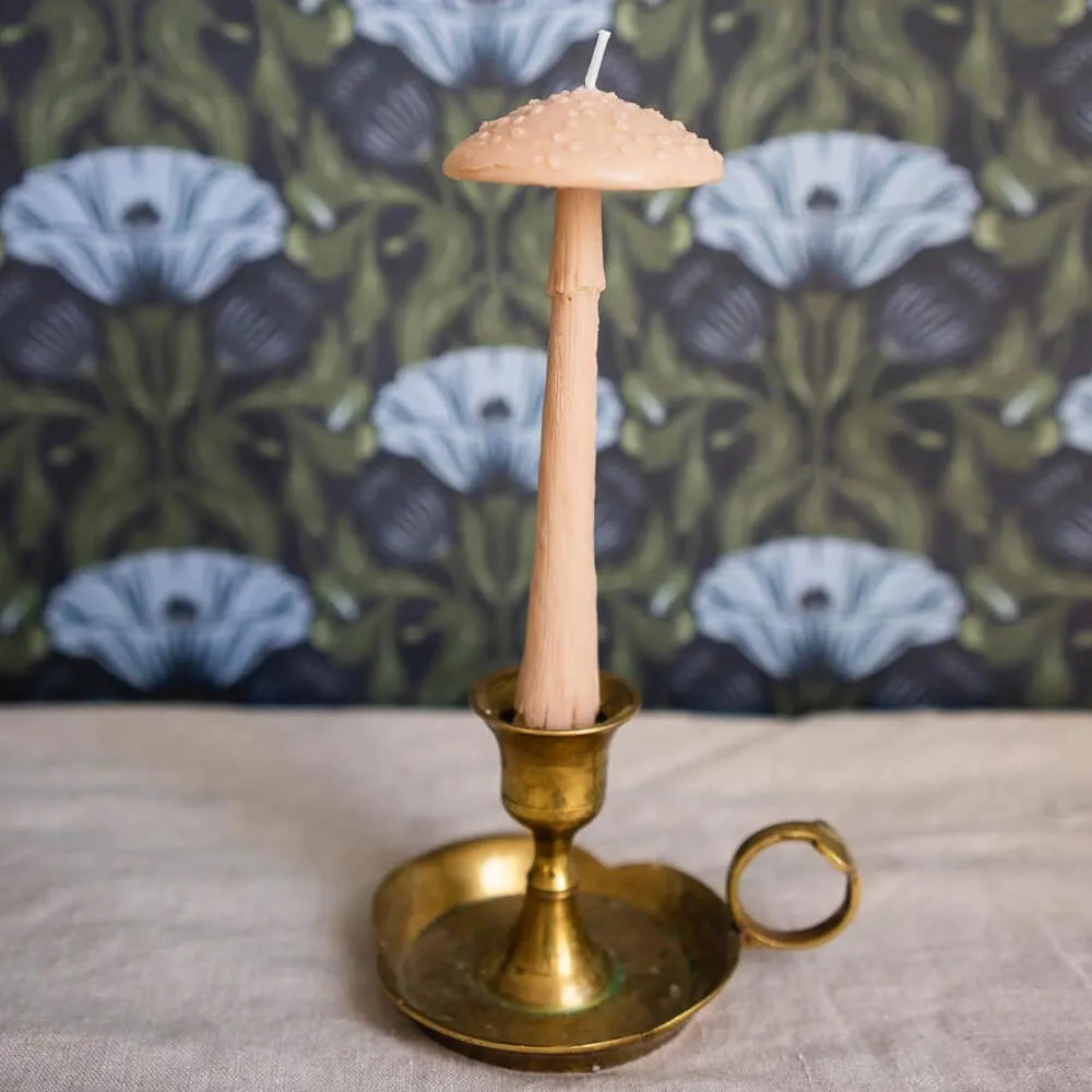 Ароматическая свеча Unification Love Гриб шляпкой вниз охра - фото 4