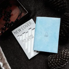 Обложка для паспорта из тайвека New Wallet Чайка и лодка